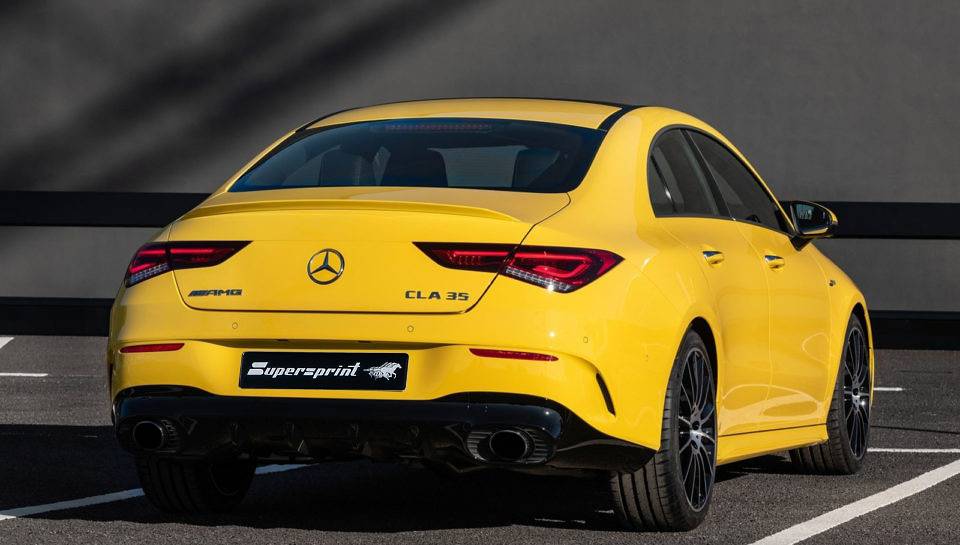 Impianto di scarico per MERCEDES C118 CLA 35 AMG 4-Matic (2.0T - 306 Hp - Modelli con GPF) 2020 ->